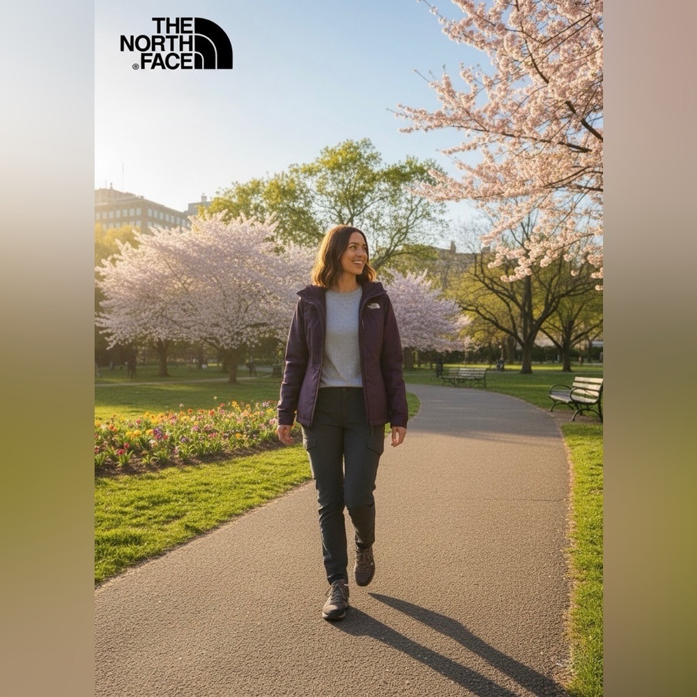 The North Face Deep Purple Outdoor Jacket